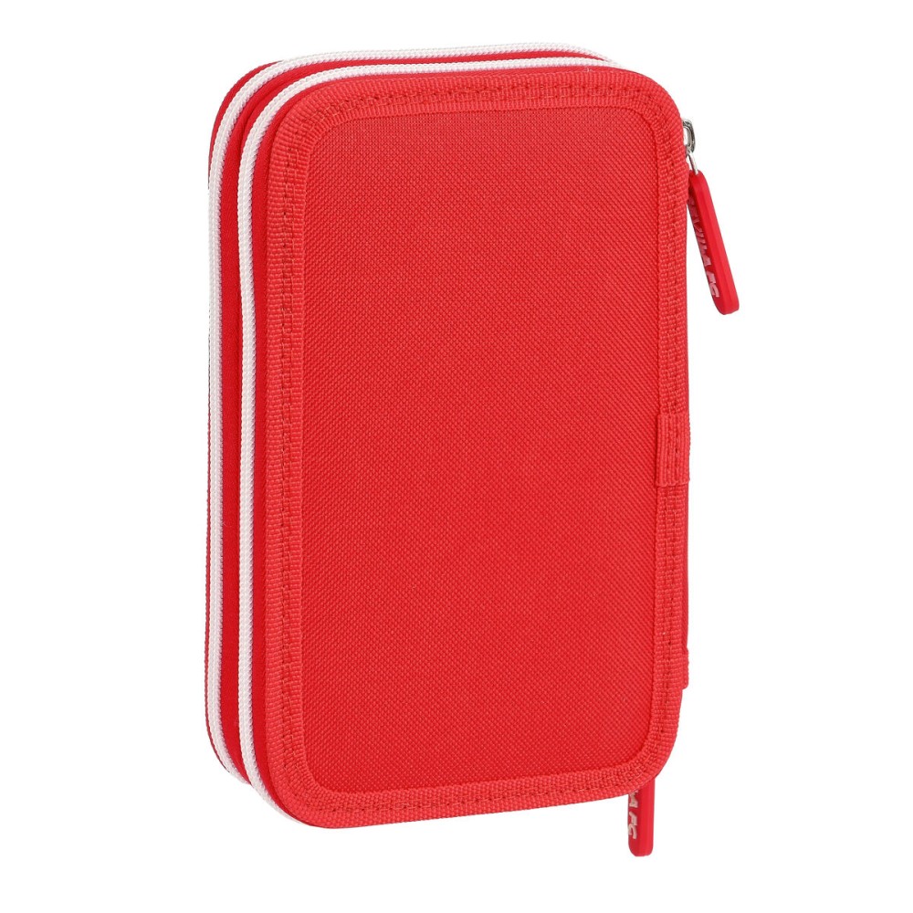 Double Pencil Case Sevilla Fútbol Club Red (28 Pieces)