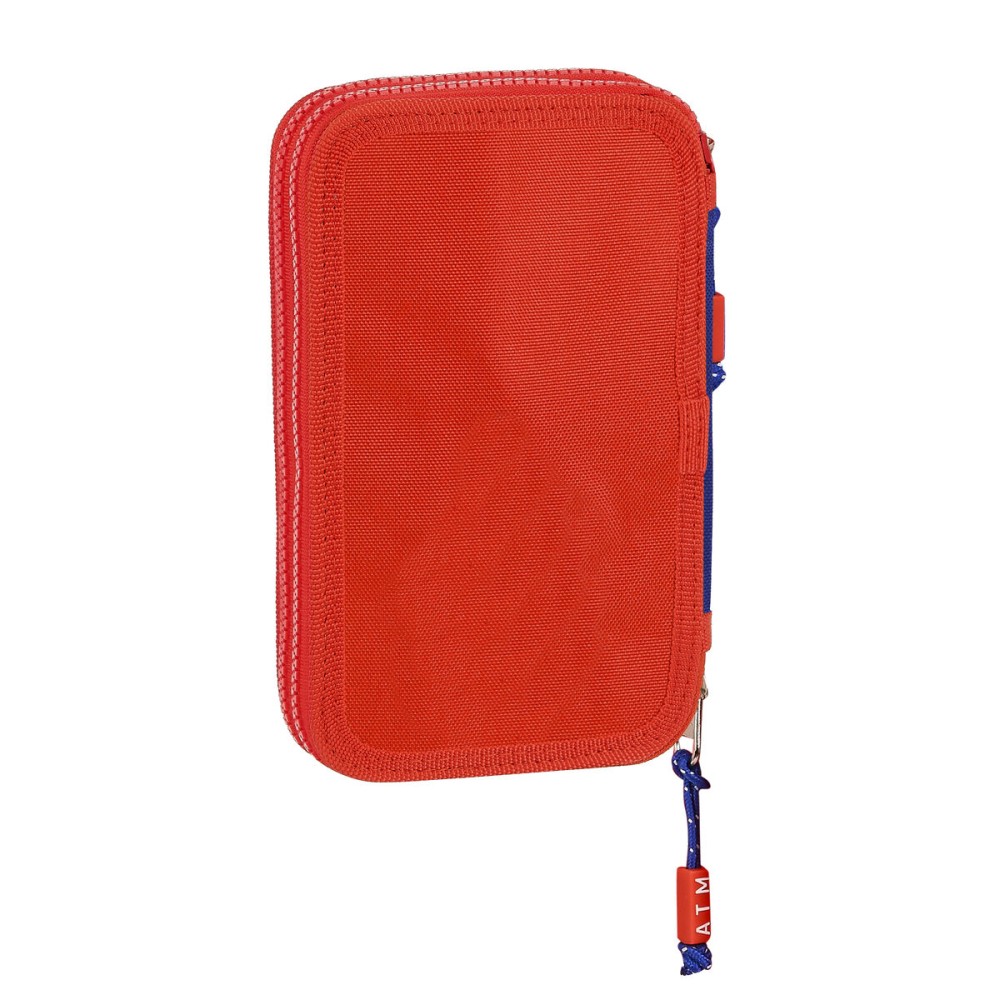 Plumier double Atlético Madrid Rouge Blue marine (28 Pièces)