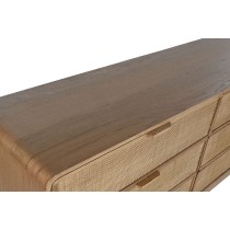 Chest of drawers Home ESPRIT Natural Oak Tropical 182 x 45 x 81 cm