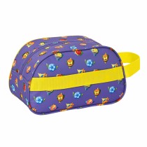 School Toilet Bag SuperThings Guardians of Kazoom Yellow Purple 26 x 15 x 12 cm