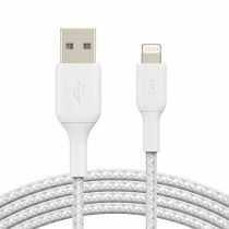 Câble USB vers Lightning Belkin CAA002BT0MWH Blanc 15 cm (1 Unité)