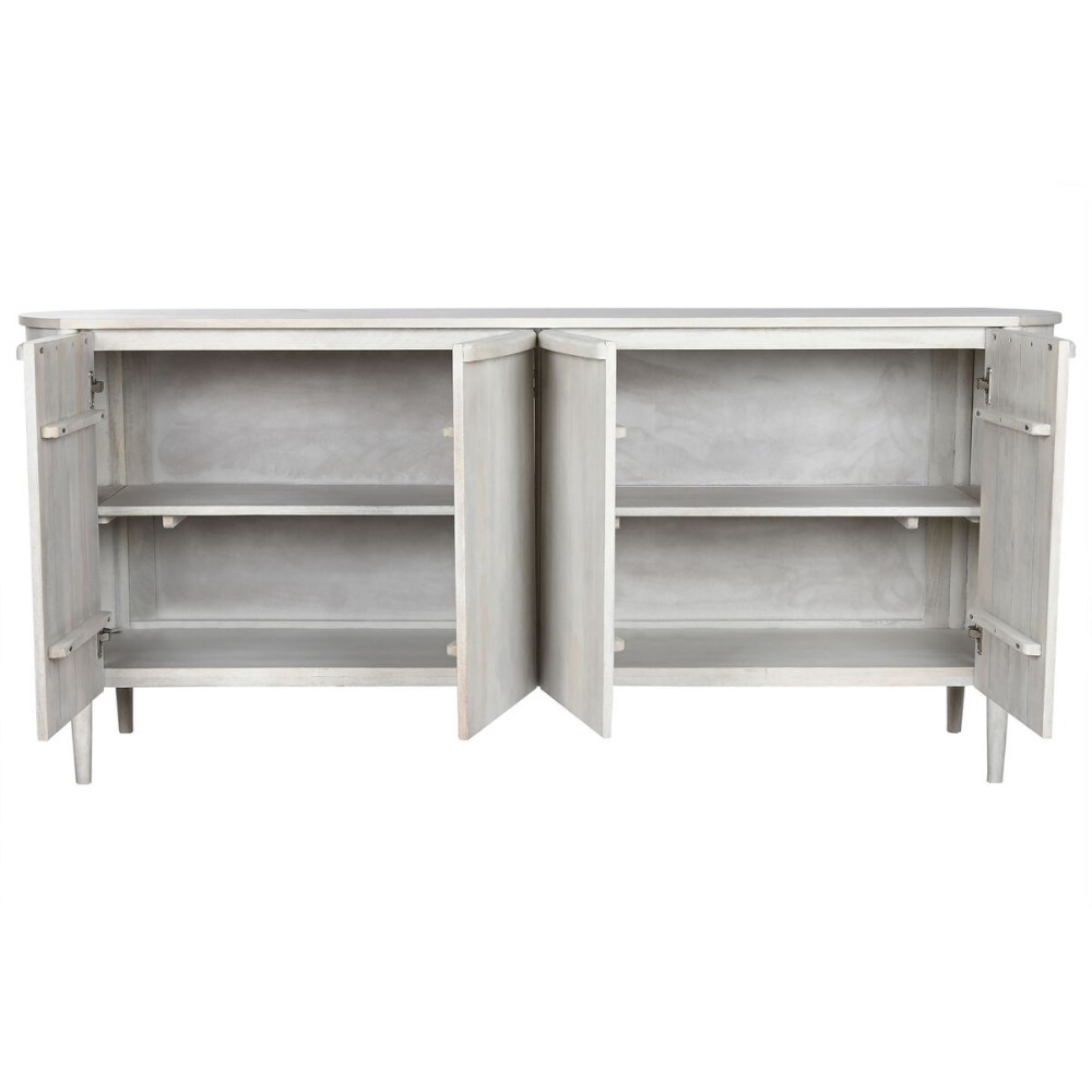 Buffet Home ESPRIT Blanc Bois de manguier 193 x 47 x 85,5 cm 175 x 47 x 80 cm