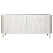 Buffet Home ESPRIT Blanc Bois de manguier 193 x 47 x 85,5 cm 175 x 47 x 80 cm