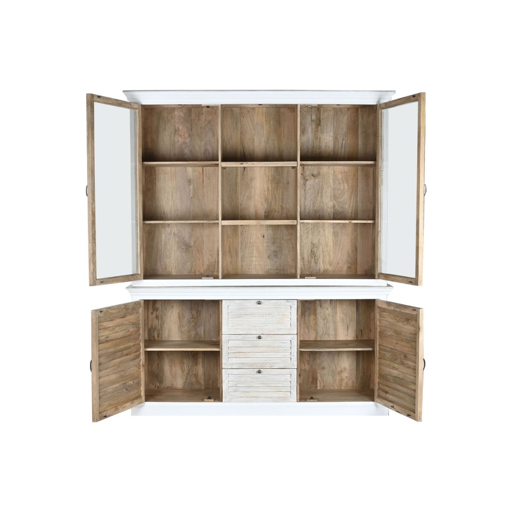 Display Stand Home ESPRIT Crystal Mango wood 180 x 45 x 220 cm