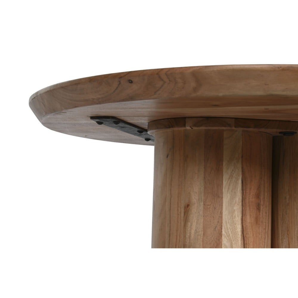 Centre Table Home ESPRIT Brown Natural Acacia 80 x 80 x 45 cm