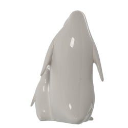 Figurine Décorative Alexandra House Living Blanc Céramique Pingouin 18 x 18 x 31 cm