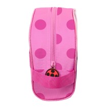 School Toilet Bag Lady Bug Fuchsia 26 x 16 x 9 cm