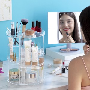 Rotating Make-up Organiser Rolkup InnovaGoods