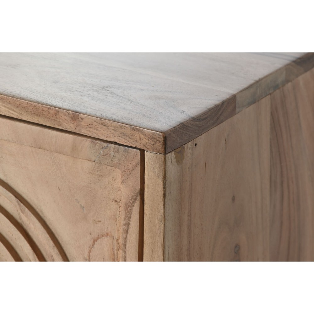 Buffet Home ESPRIT Marron Noir Métal Acacia 145 x 40 x 80 cm