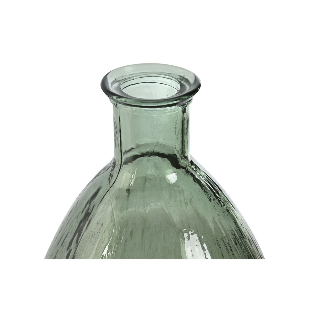 Vase Home ESPRIT Vert Cristal recyclé 30 x 30 x 59 cm