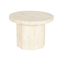 Small Side Table Home ESPRIT Beige Magnesium 60 x 60 x 41,9 cm