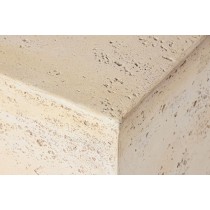 kleines Beistelltischchen Home ESPRIT Beige Magnesium 40 x 40 x 40 cm
