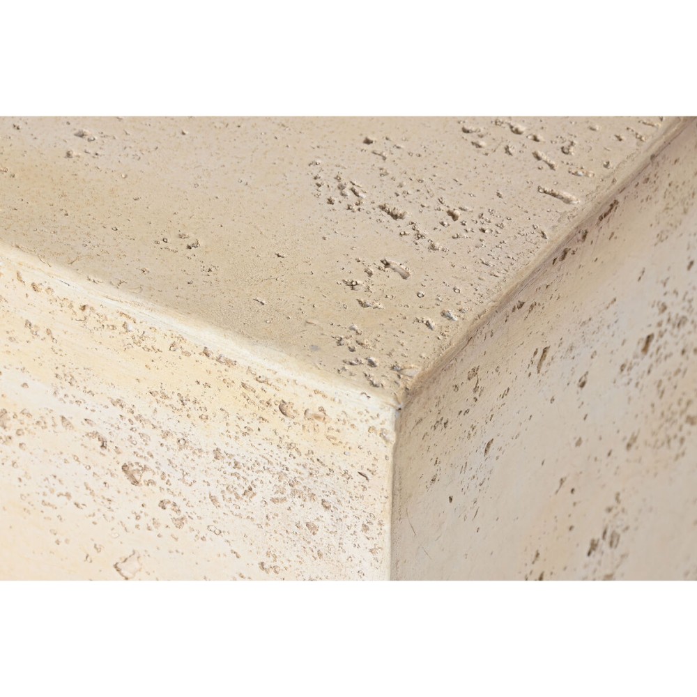 kleines Beistelltischchen Home ESPRIT Beige Magnesium 40 x 40 x 40 cm