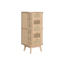 Caisson à Tiroirs Home ESPRIT Doré Naturel Sapin 48 x 35 x 105 cm