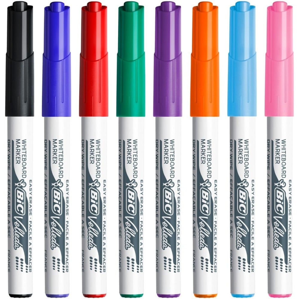 Whiteboard marker Bic 503844 Multicolour 8 Pieces