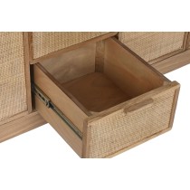 Anrichte Home ESPRIT natürlich Rattan Eg Holz MDF 182 x 45 x 71 cm