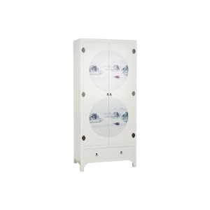 Buffet DKD Home Decor Blanc Sapin Bois MDF 85,5 x 50,5 x 186,2 cm
