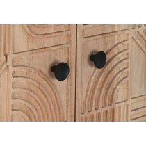 Sideboard Home ESPRIT Brown Metal Acacia 90 x 40 x 161 cm