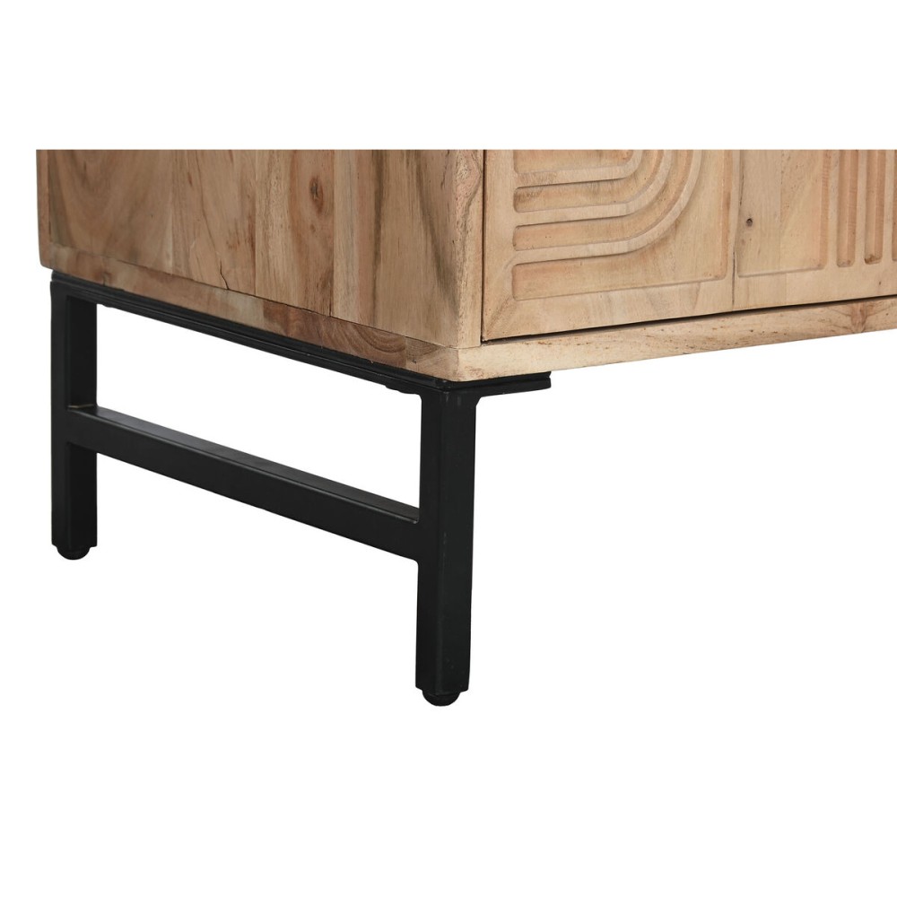 Sideboard Home ESPRIT Brown Metal Acacia 90 x 40 x 161 cm