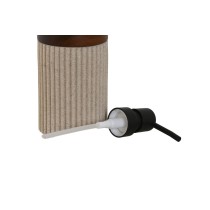 Distributeur de Savon Home ESPRIT Marron Noir Beige Résine Acacia 10 x 8 x 17,5 cm