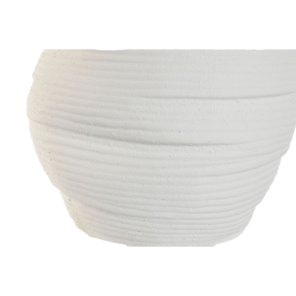 Cache-pot Home ESPRIT Blanc Céramique 29 x 29 x 27 cm