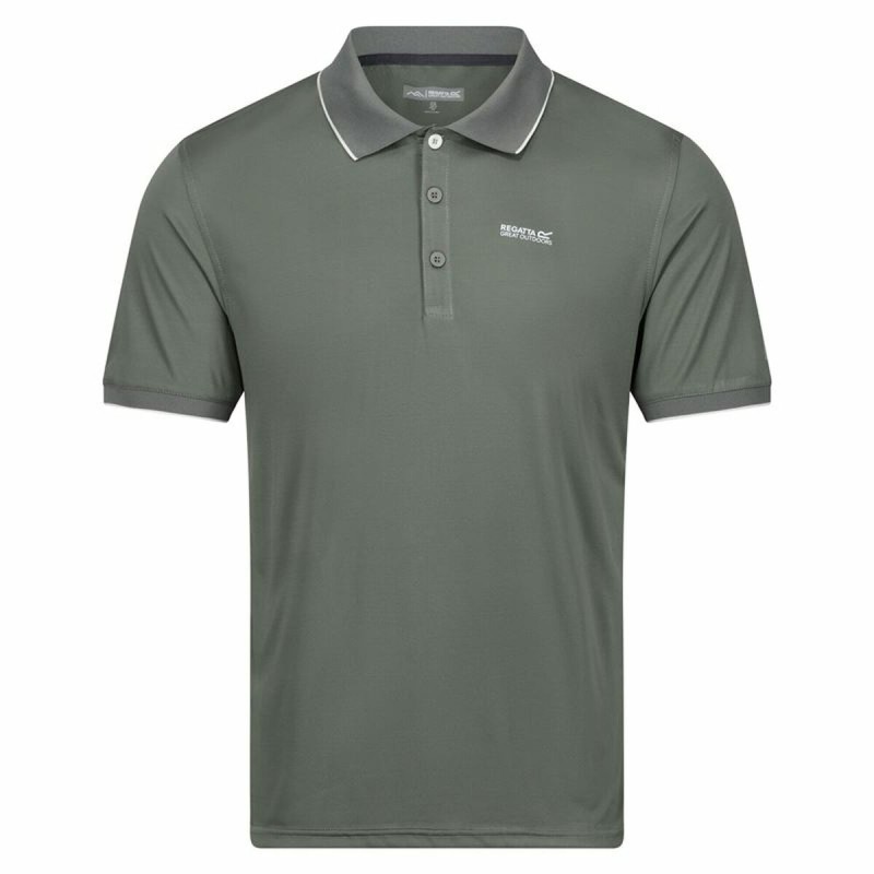 Herren Kurzarm-Poloshirt Regatta Remex II Olive