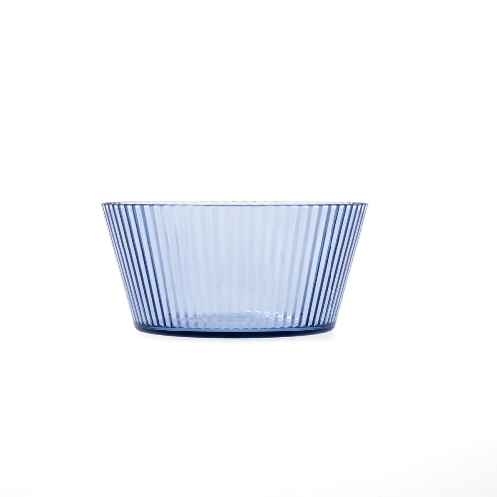 Bol Quid Sunset Bleu Plastique 15 cm (12 Unités)