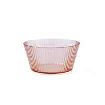Schüssel Quid Sunset Koralle Kunststoff 15 cm (12 Stück)