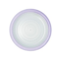 Flacher Teller Quid Kaleido grün Lila aus Keramik 27 cm (12 Stück)