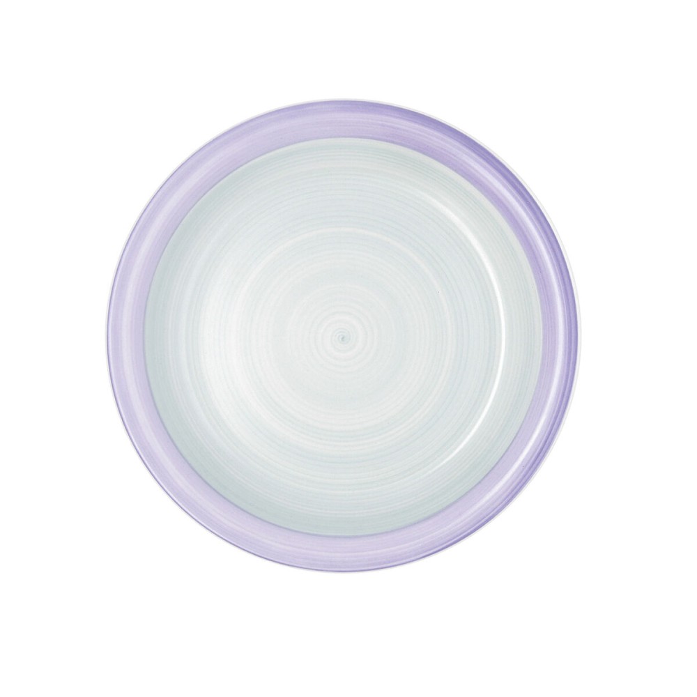 Flacher Teller Quid Kaleido grün Lila aus Keramik 27 cm (12 Stück)