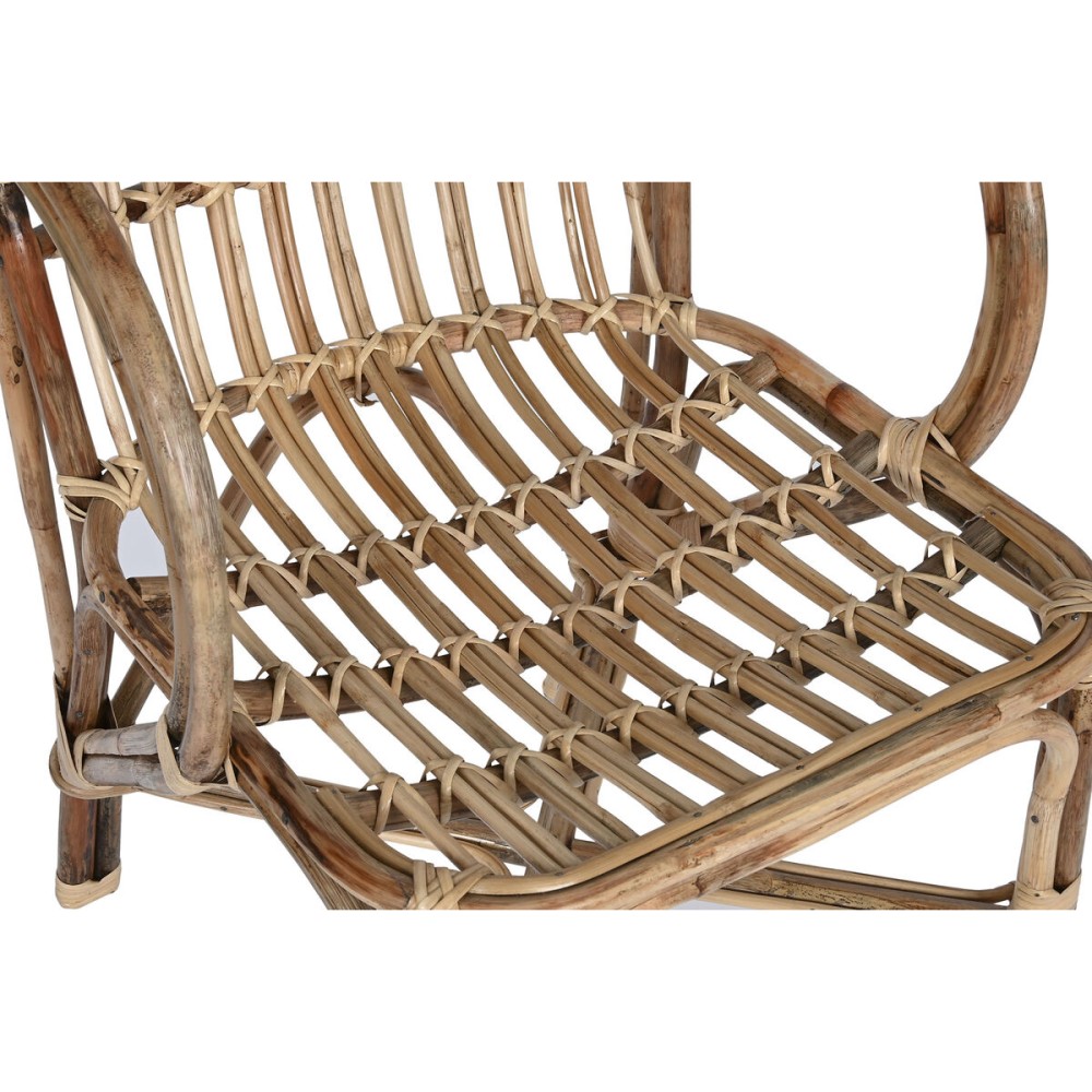 Chaise de jardin Home ESPRIT Bambou Rotin 58 x 65 x 85 cm