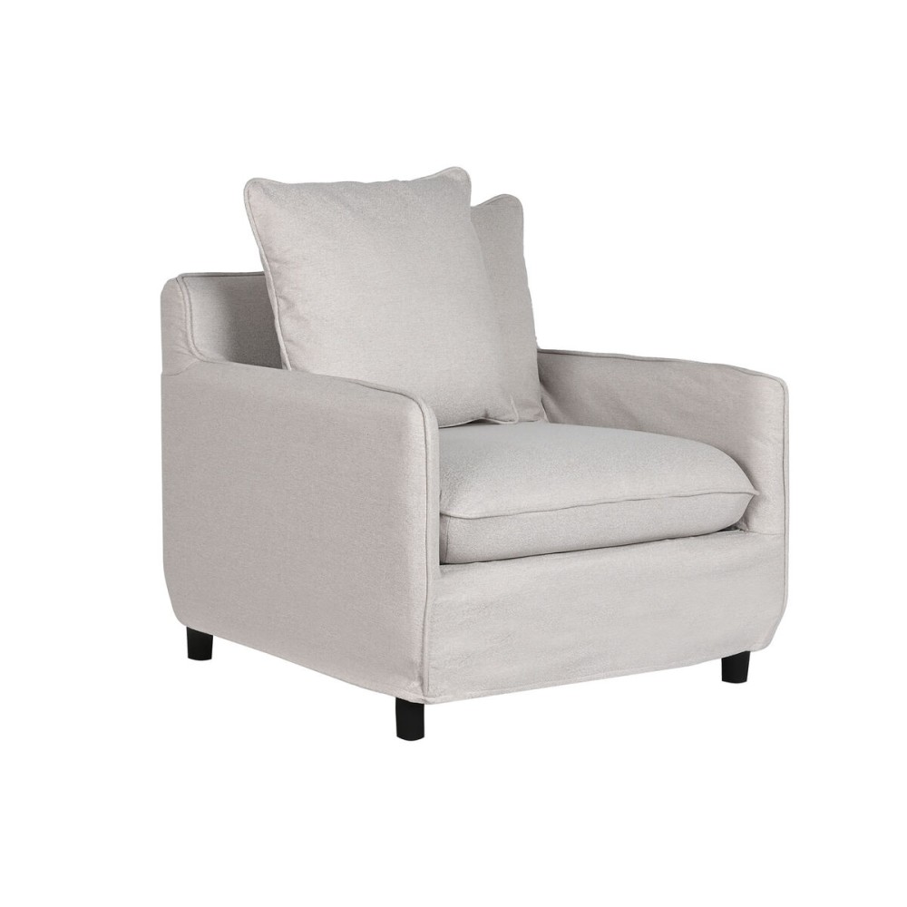 Fauteuil Home ESPRIT Beige 85 x 85 x 74 cm