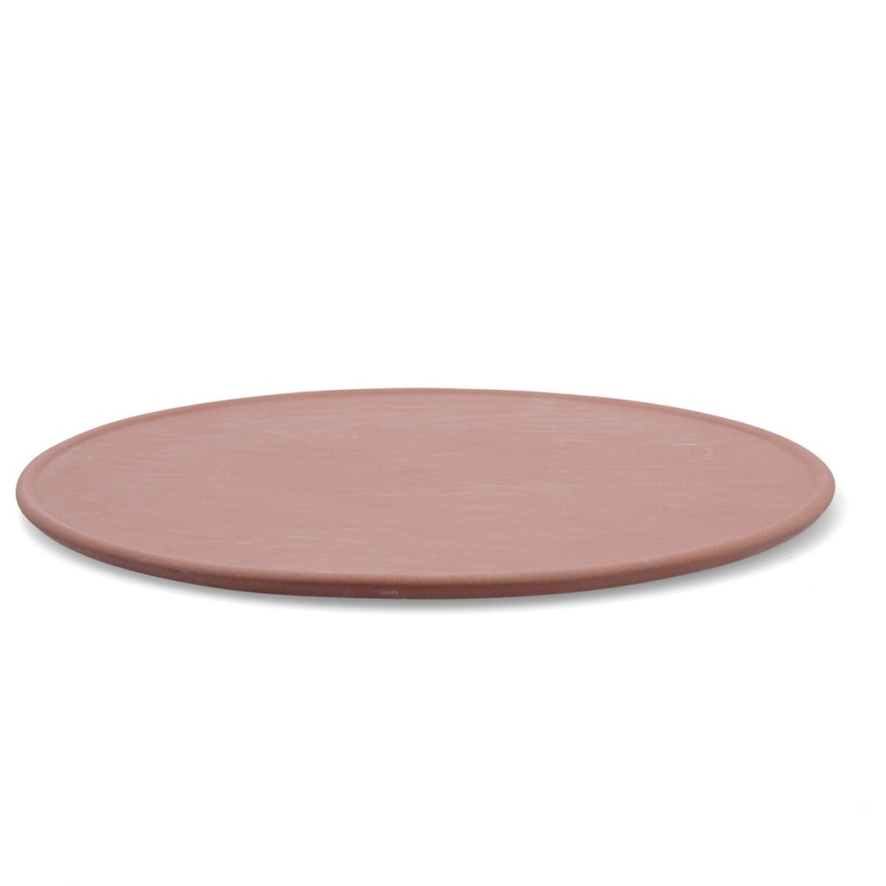 Flacher Teller Quid Mineral Terrakotta aus Keramik 33 cm (6 Stück)