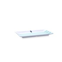 Tablett für Snacks Quid Atlantic Bunt Biokunststoff 25 x 15 x 2 cm (12 Stück)
