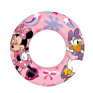 Bestway Bouée Gonflable Disney Minnie D56 cm +3 à 6 Ans Plage et Piscine 91040