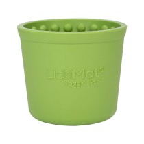 Futternapf für Hunde Lickimat grün Gummi