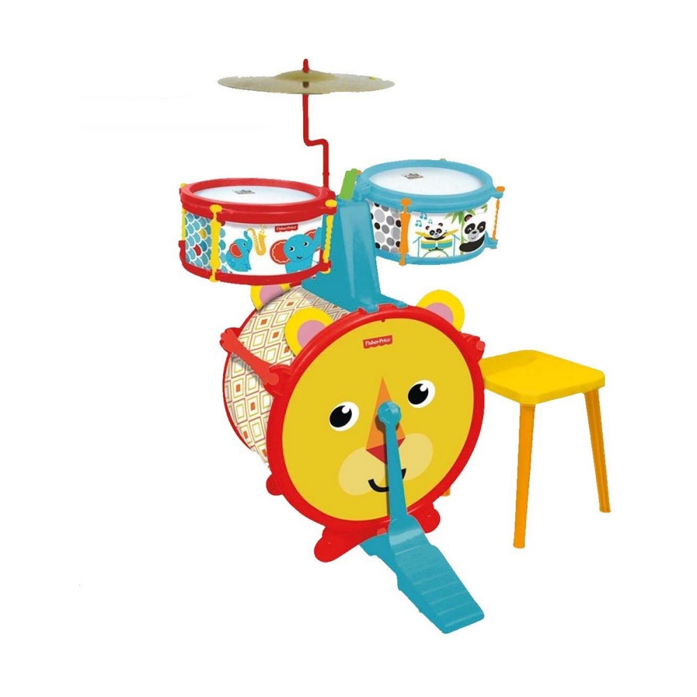 Drums Fisher Price   animals Plastic