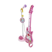 Guitare pour Enfant Disney Princess Microphone Rose Princesses Disney