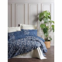 Bettbezug-Set Blau 220 x 240 cm