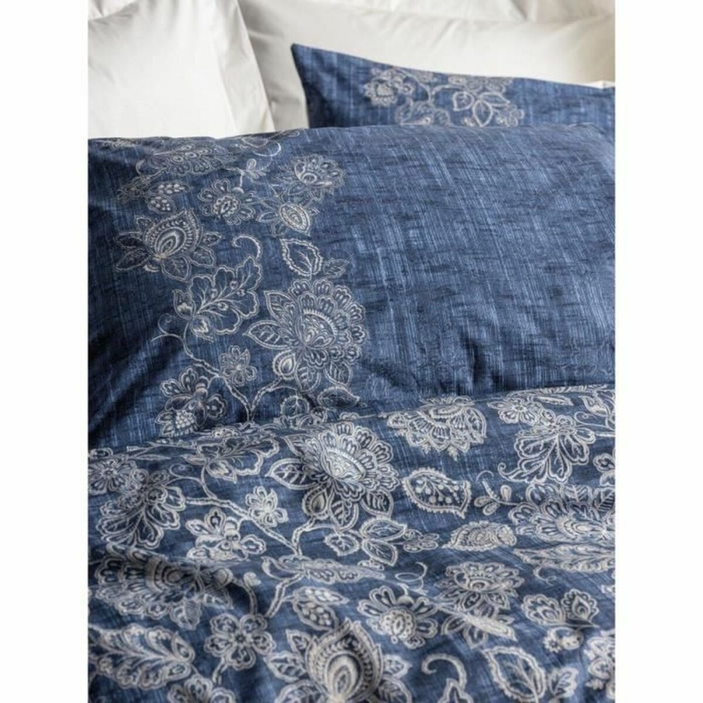 Bettbezug-Set Blau 220 x 240 cm