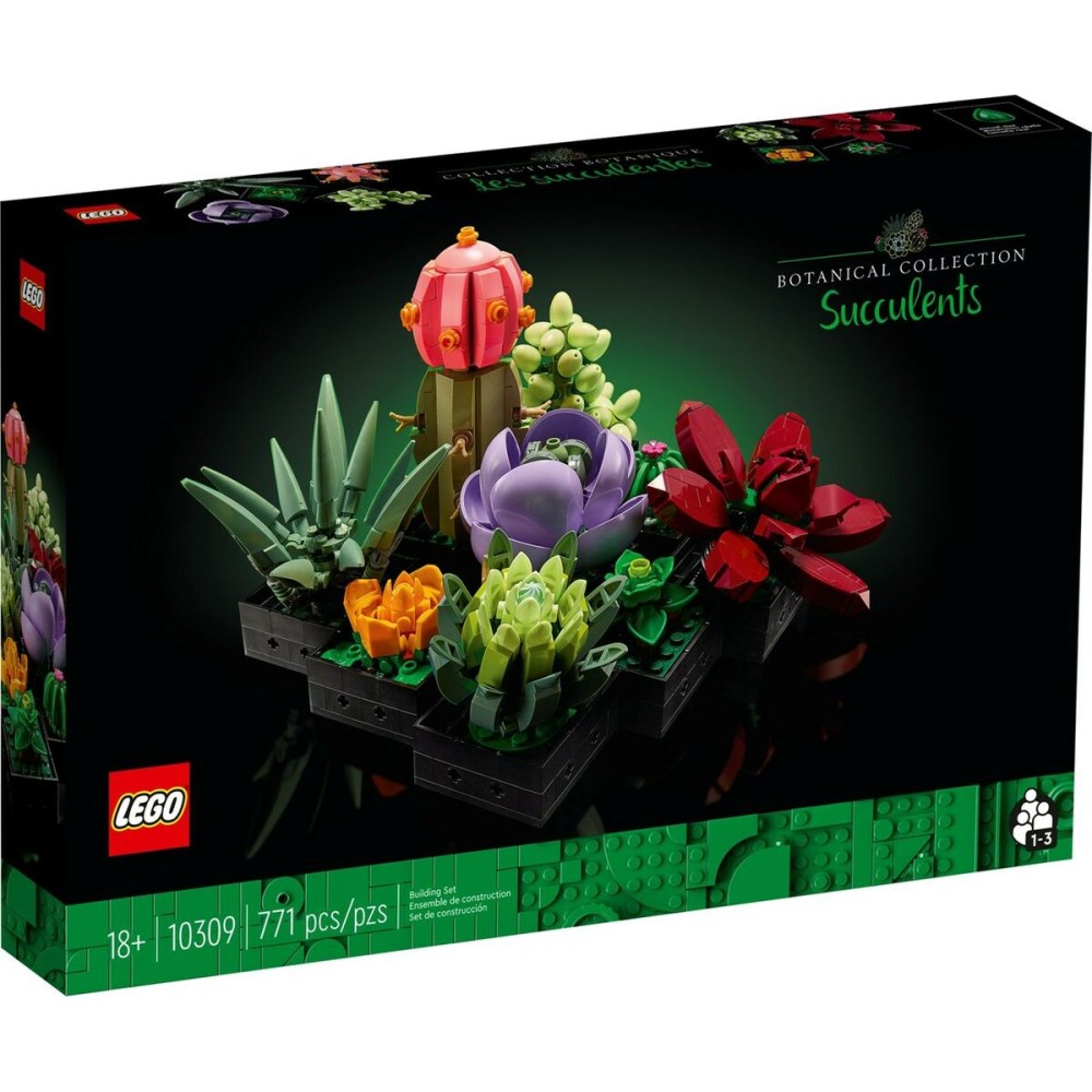 Konstruktionsspiel Lego Succulent 10309 771 Stücke Bunt