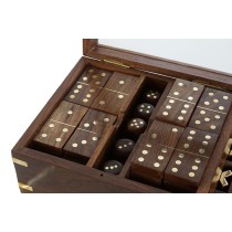 Jeux Home ESPRIT Bois Verre 15 x 15 x 7 cm