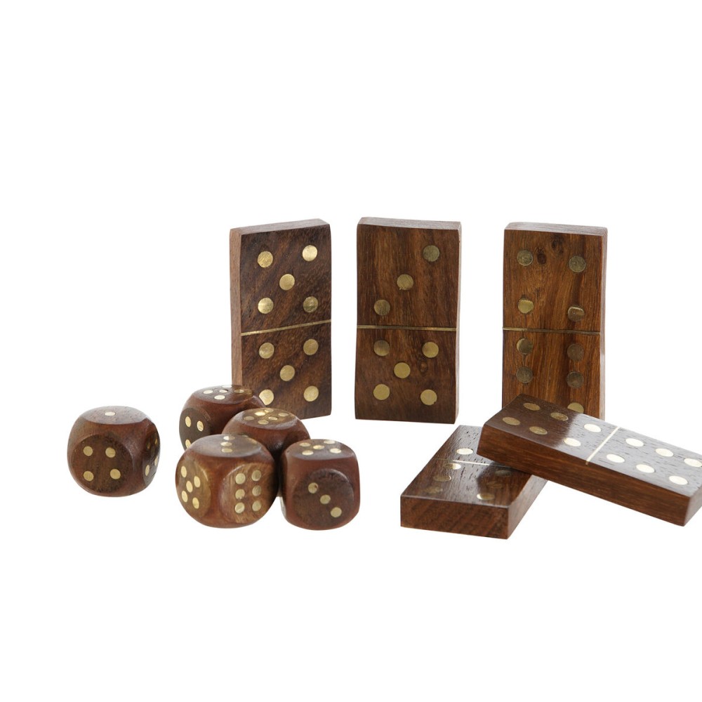 Jeux Home ESPRIT Bois Verre 15 x 15 x 7 cm