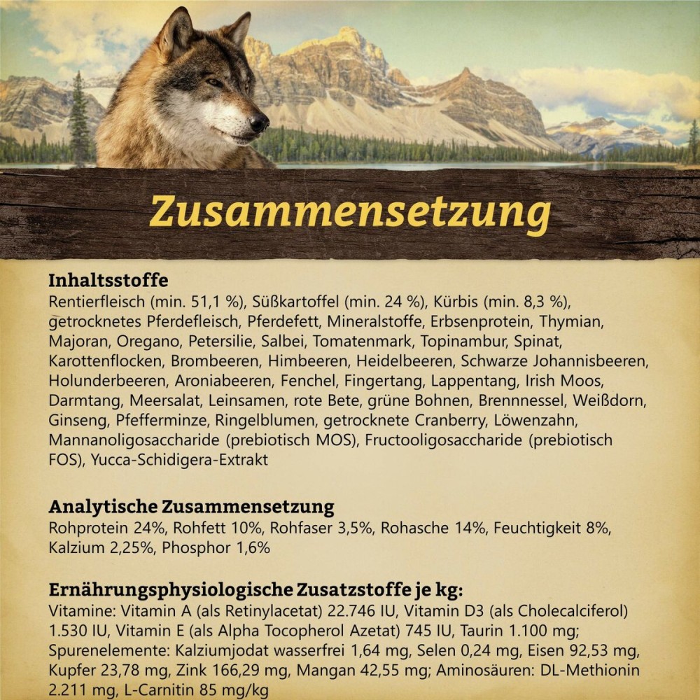 Futter Wolfsblut Erwachsener Kürbis 12,5 Kg