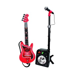 Baby Guitar Reig Microphone Red