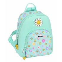 Child bag Smiley Summer fun Turquoise 25 x 30 x 13 cm Mini