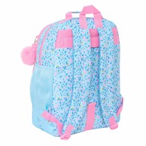 School Bag Vicky Martín Berrocal Paraíso Blue Pink 32 x 42 x 15 cm