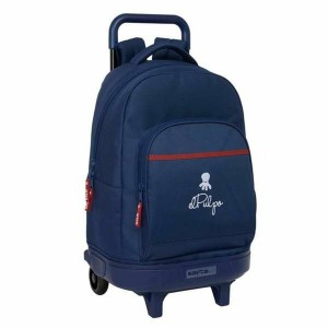 Schulrucksack mit Rädern El Pulpo Marineblau 33 x 45 x 22 cm