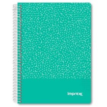 Cahier Imprex Vert A5 80 Volets (4 Unités)