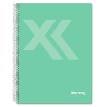 Cahier Imprex Vert Din A4 80 Volets (4 Unités)